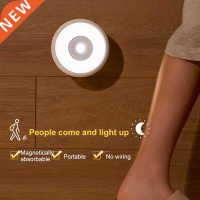 LED Night Lights Smart Lamp With Sensor Kitchen Cabinet