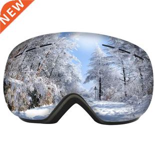 New Ski Goggles Men Women Double Layers Anti-fog Big Ski Mas