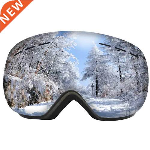 New Ski Goggles Men Women Double Layers Anti-fog Big Ski Mas