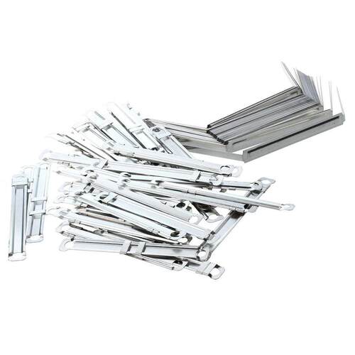50 Sets Office Fasteners Clips for Paper File