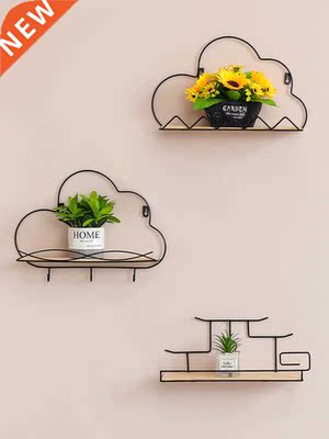 Simple and creative wall shelf wall hanging toilet wall