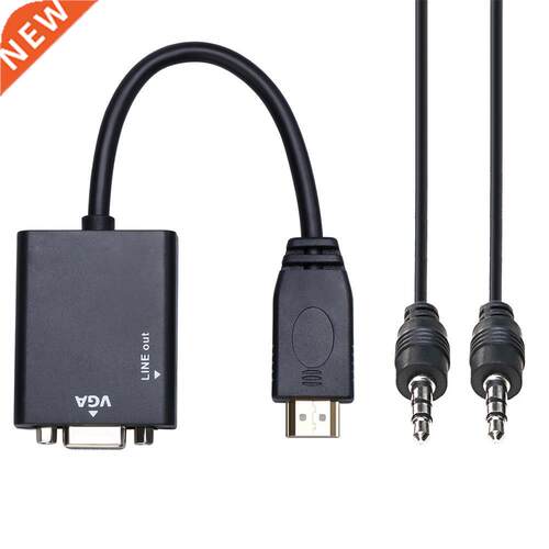 3 In1 HDMI Male To VGA Female Mini HDMI To HDMI Adapter Cabl