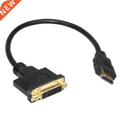 HD 24 + 5 DVI Female Adapter Video Cable 30cm for PS3 PC Pro
