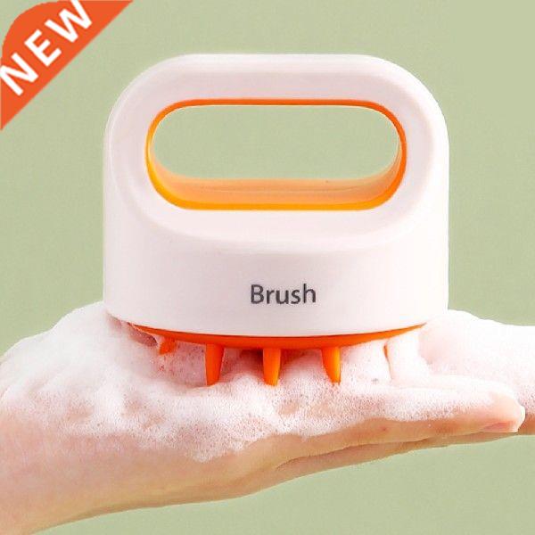 1Pc Shampoo Brush Handheld Silicone Scalp Massager Airbag