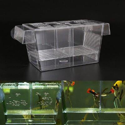 Acrylic Aquarium Fish Breeding Isolation Box Fish Tank