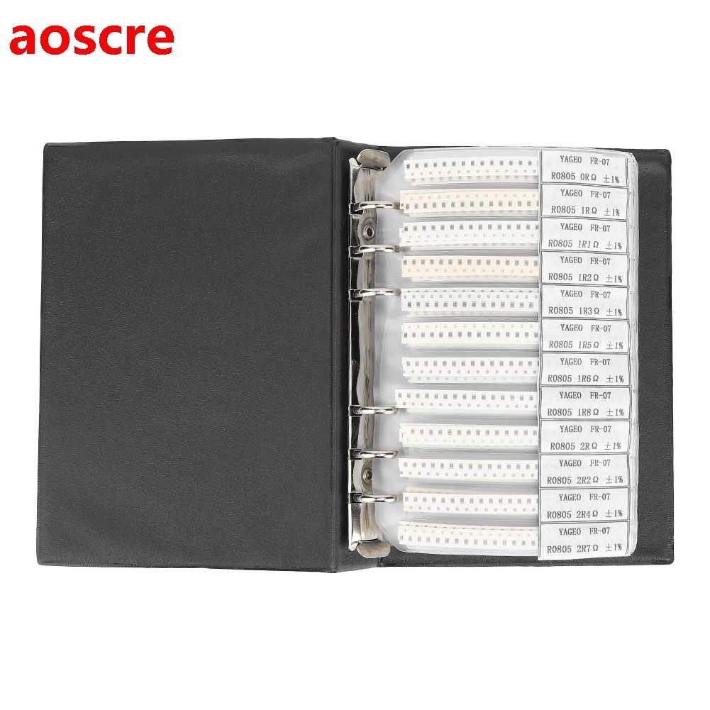 Resistors Sample Book 0805 Series 170 Types Resistors Electr