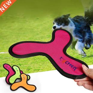 Triangular Flying Discs Dog Training Toy Oxford Cloth Pet In