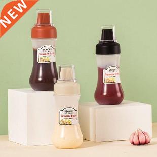350ML Sauce Squeeze Bottle Five Hole Plastic Ketchup Bottle
