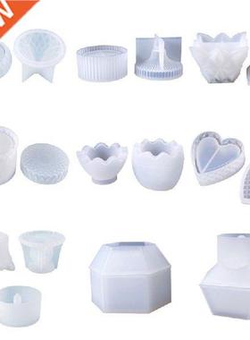 94PF Silicone Cut Section Mold DIY Crystal Epoxy Storage