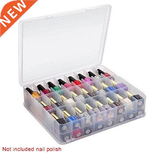 Compact Universal Transparent 48 Bottles Portable Double