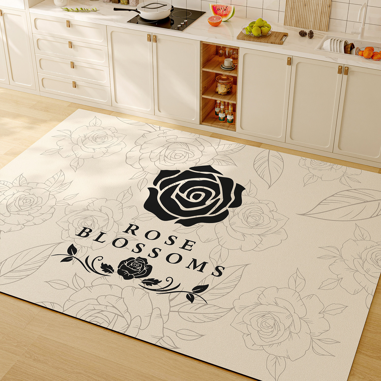 法式厨房地垫吸水防滑防油可擦免洗耐脏硅藻泥脚垫家用大面积地毯,个性定制/设计服务/DIY,地毯/地垫定制,淘宝优惠券,粉丝福利购,淘宝优惠卷