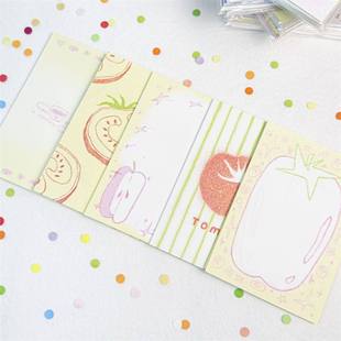 AGUGU23℃的日常盐系M5便签纸无粘性韩系彩色手帐diy打底素材25款高颜值创意趣味清新手账本内页笔记留言便签