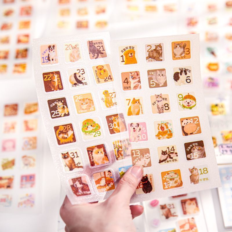 纸先生暇日漫记pvc平张贴纸2张