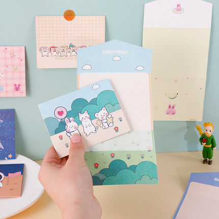 高颜值折叠贺卡王子创意趣味可爱卡通动物宇宙太空装饰卡片ins风素材学生记事留言送礼信纸信封装饰背景卡片,文具电教/文化用品/商务用品,信封,淘宝优惠券,粉丝福利购,淘宝优惠卷