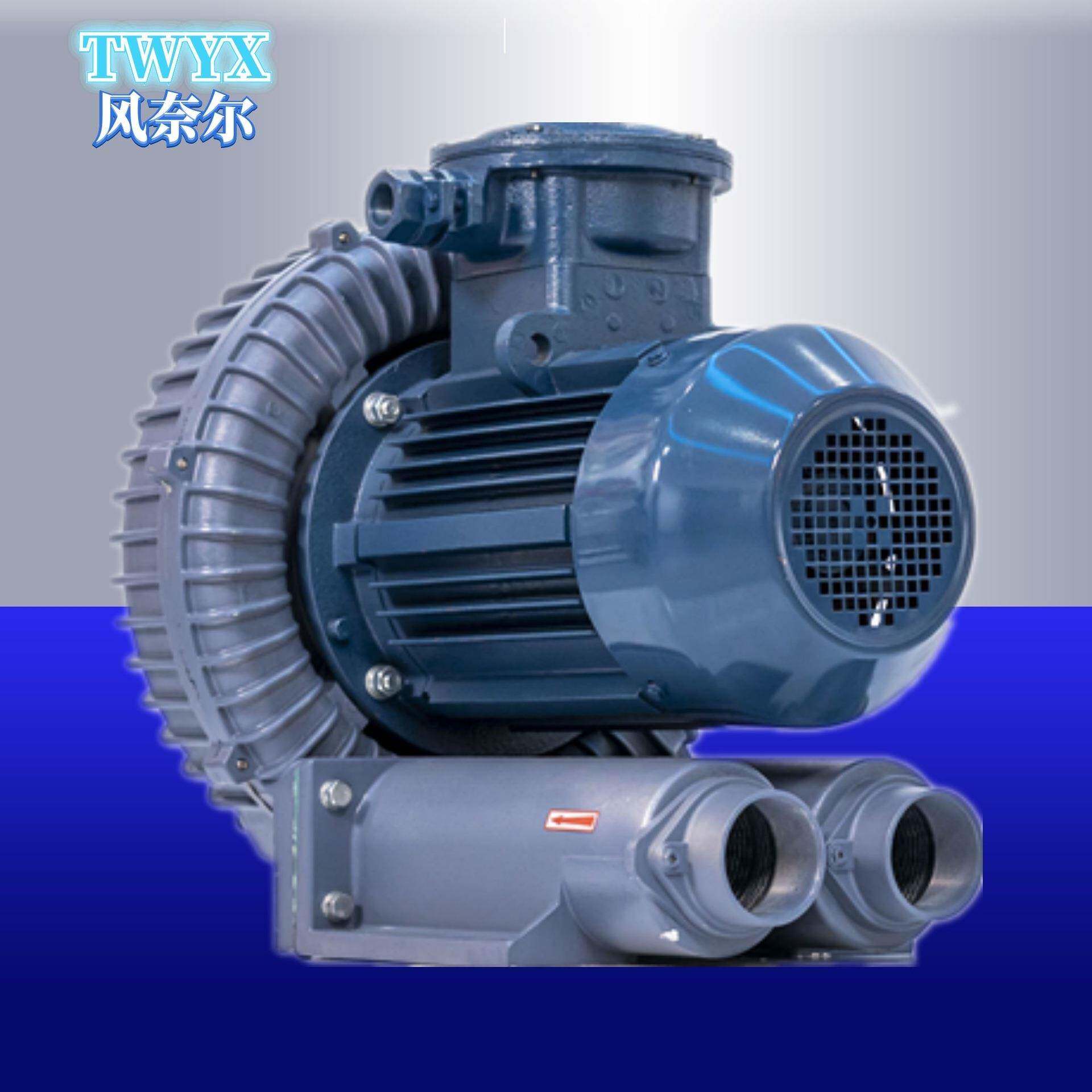 防爆高压鼓风机BT4CT4气体防爆风机2.2KW3.7KW5.5KW高压鼓风机