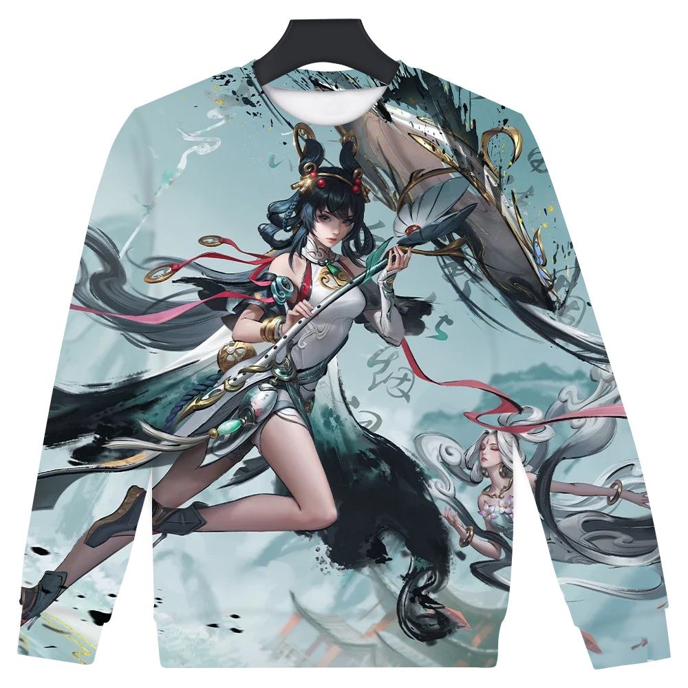 王者荣耀公孙离墨染江湖.离恨烟3D印花秋冬卫衣男女装潮流时尚装