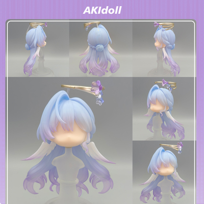 AKIdoll/219代餐知更鸟gsc头壳代餐星铁ob11/22娃头建模打印件