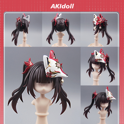 AKIdoll/221代餐花火gsc头壳代餐星铁ob11/22娃头建模打印件