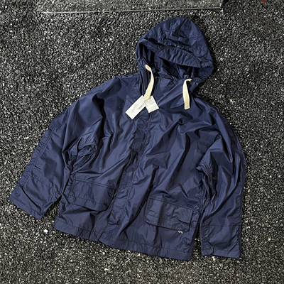 日单nanamica Hooded Deck Jacket 25军事风户外防水宽松连帽夹克