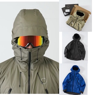 日单Fppev山道Yamatomichi Alpha户外保暖加绒夹克防水防风冲锋衣