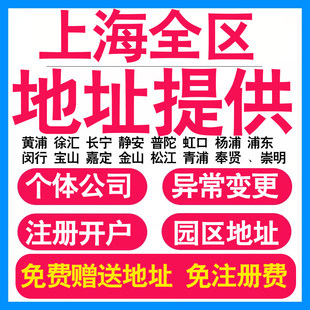 返税园区地址挂靠托管租赁变更解异常上海工商代办注销公司注册