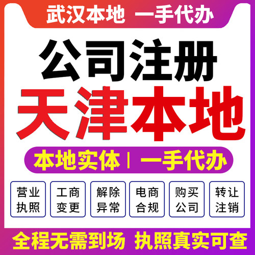 东丽南开河西天津公司注册营业执照财税咨询报税注销变更滨海新区