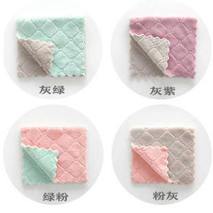 优选布不沾油厨房加厚吸水去油抹布去R污擦桌家用不掉.