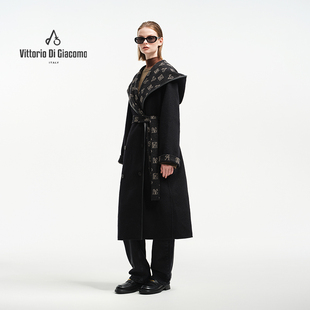 VittorioDiGiacomo/迪伽默长款羊绒大衣9558010134