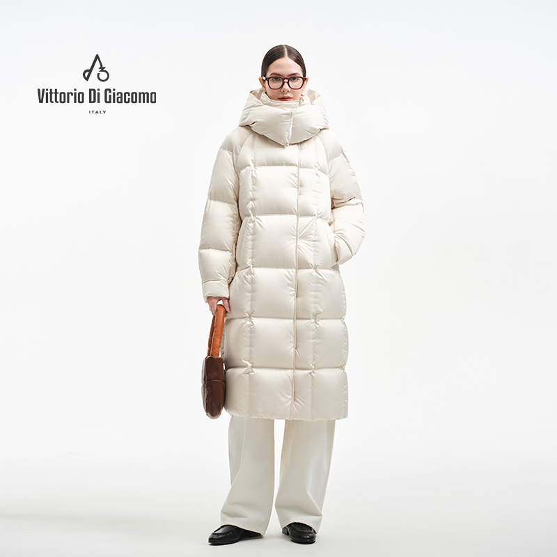 Vittorio Di Giacomo/迪伽默中长款鹅绒服9550911075