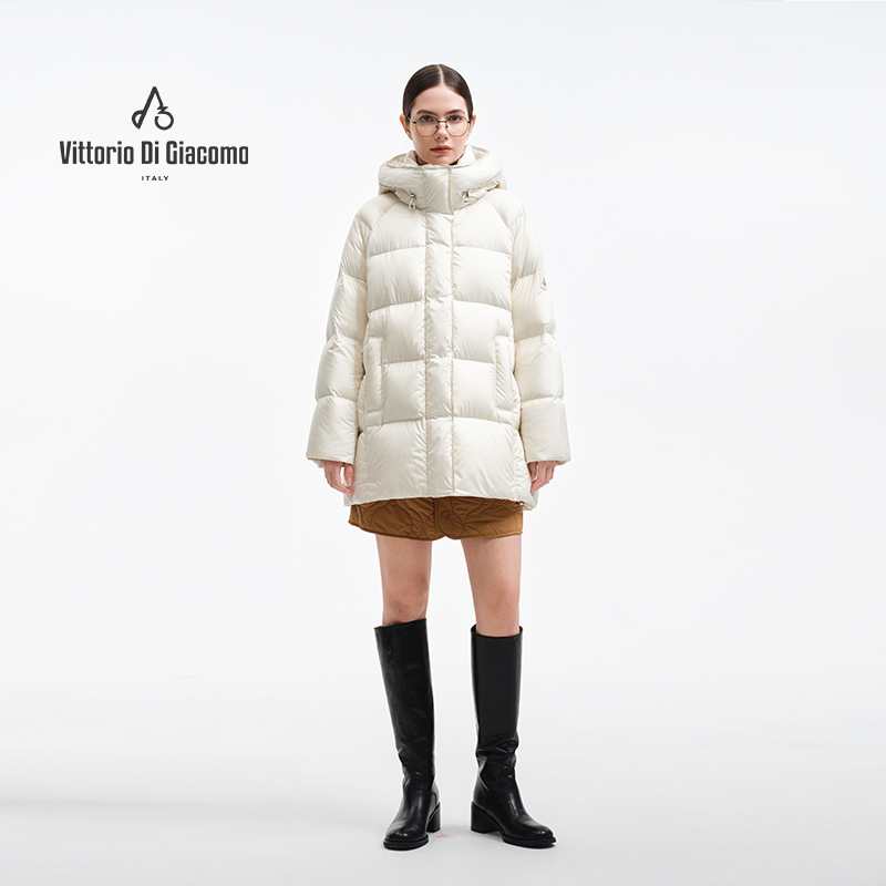 Vittorio Di Giacomo/迪伽默中长款羽绒服-9550912062