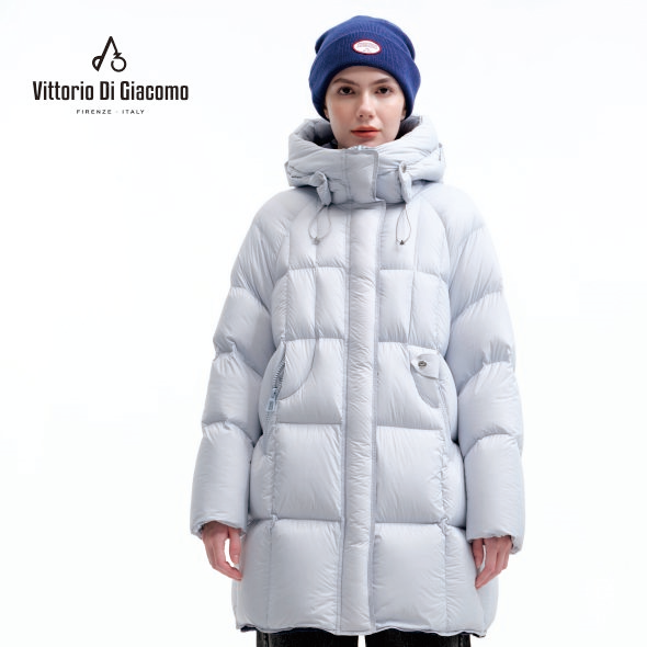 Vittorio Di Giacomo/迪伽默中长款鹅绒服-9550911120
