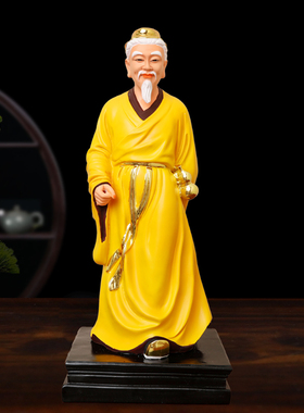 药王神像孙思邈树脂坐山华佗扁鹊李时珍张仲景药王爷佛像批发厂家