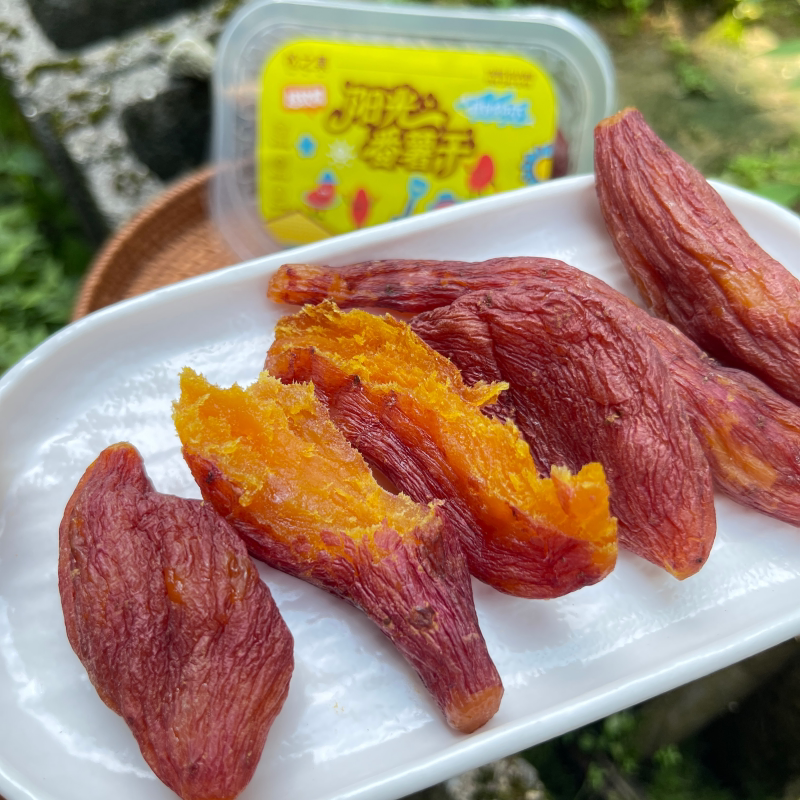 烤红薯干番薯干蜜薯条盒装休闲零食地瓜干