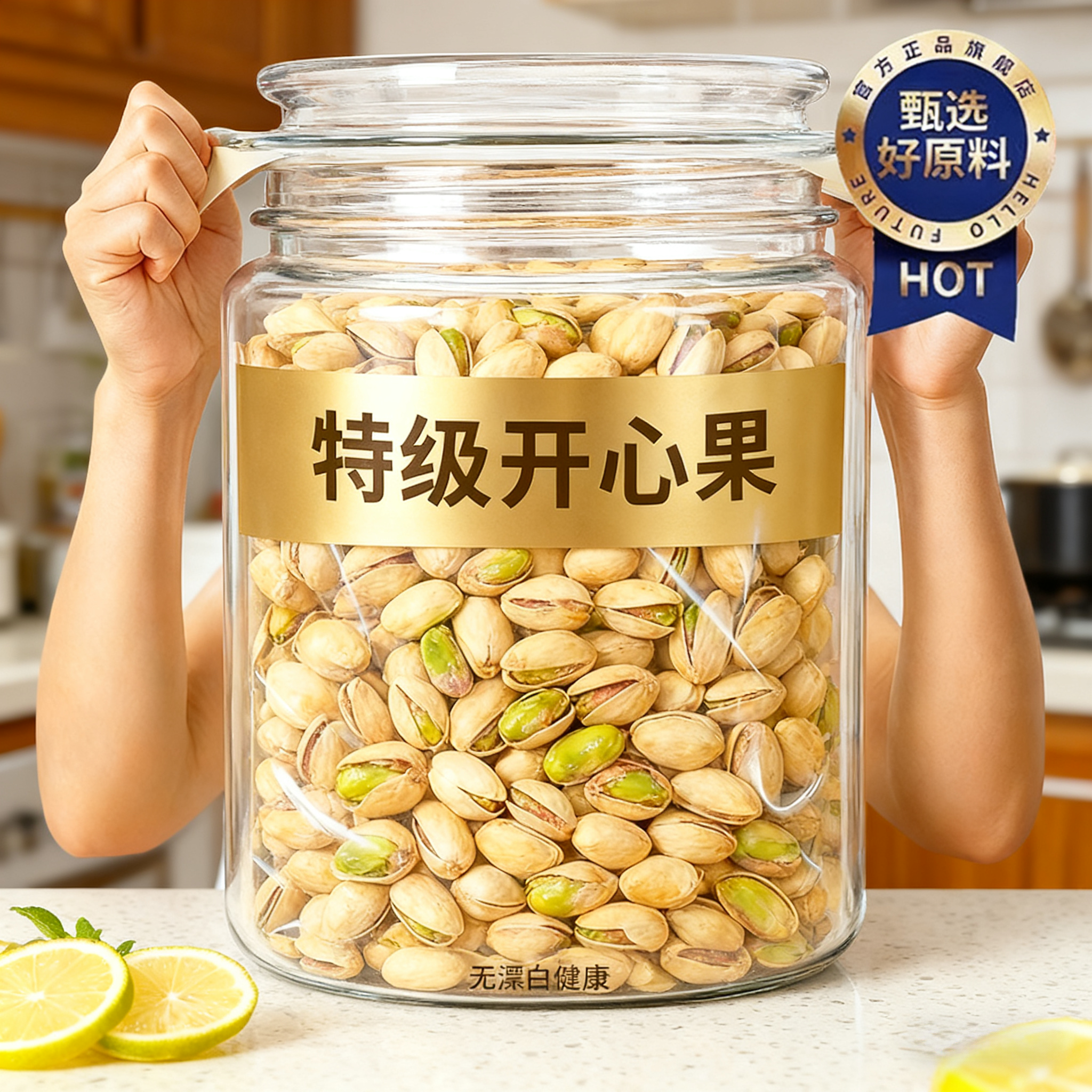 开心果2025新货特级进口无添加原色坚果年货批发坚果炒货休闲零食