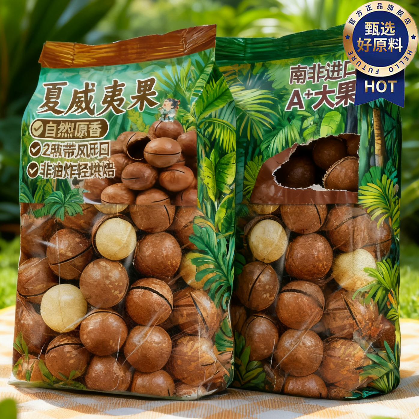 新货夏威夷果坚果批发旗舰店进口每日炒货散装孕妇儿童零食年货