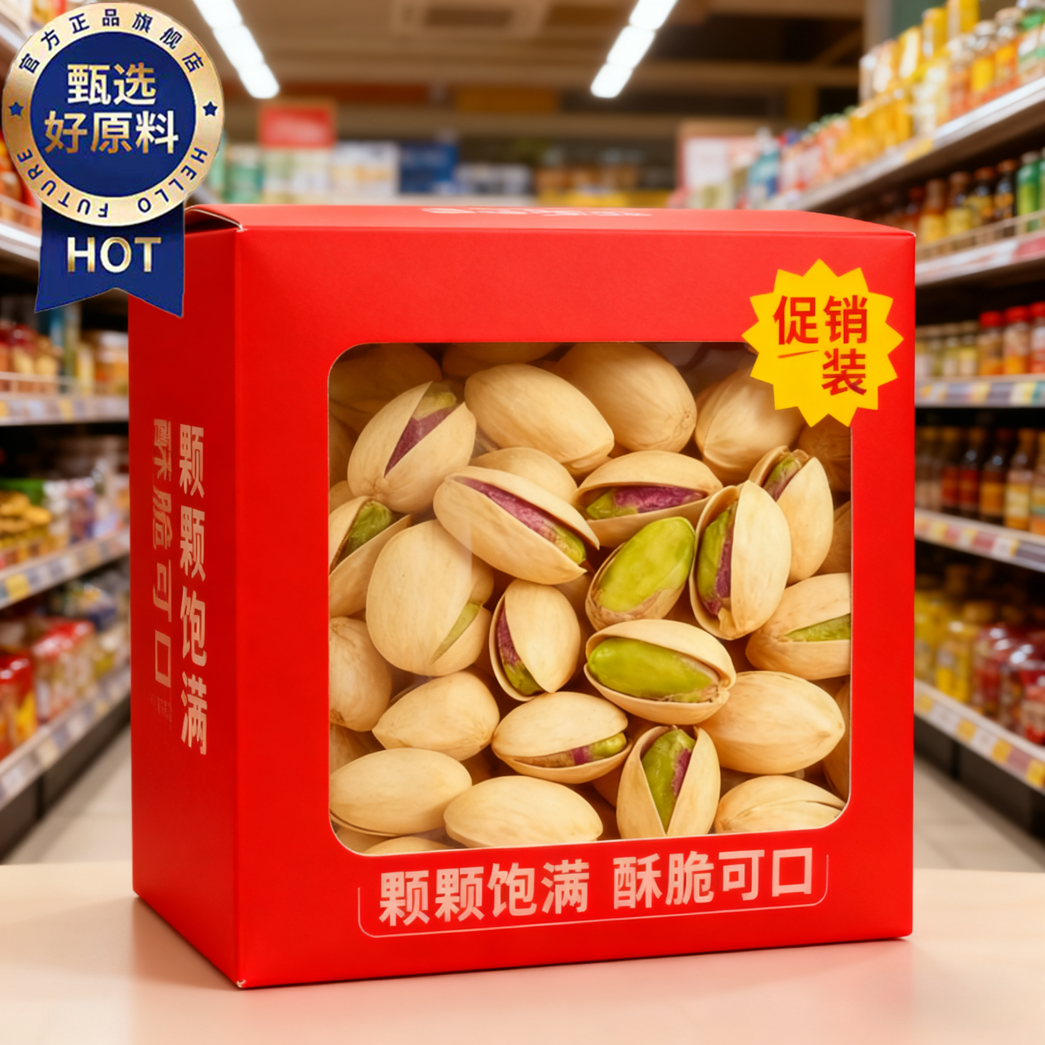 开心果2025新货特级进口无添加原色坚果年货批发坚果炒货休闲零食