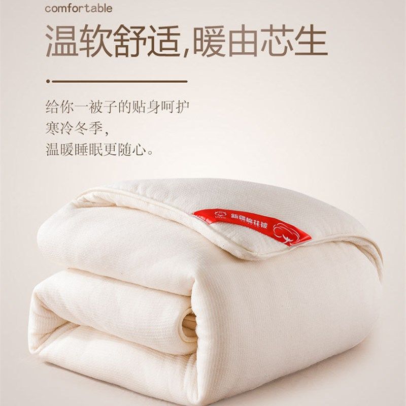 新疆鱼鳞网纯棉花被被芯床垫褥E子加厚被子被胎棉被长绒棉,床上用品,棉花被,淘宝优惠券,粉丝福利购,淘宝优惠卷