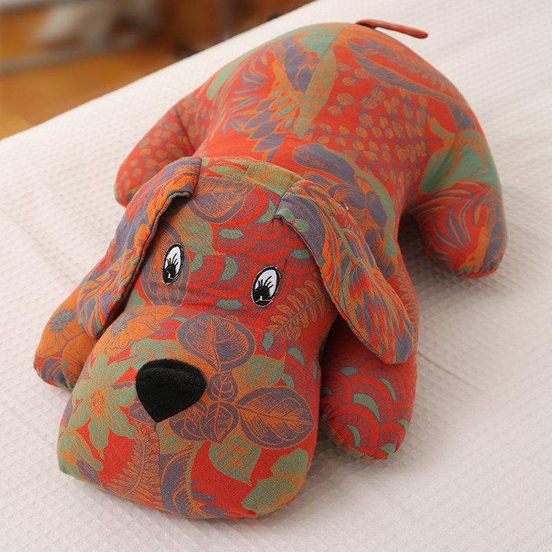 新品!纯棉狗狗抱枕棉麻腰枕客厅靠背G垫沙发头枕靠枕靠垫床头枕头,居家布艺,午睡枕,淘宝优惠券,粉丝福利购,淘宝优惠卷