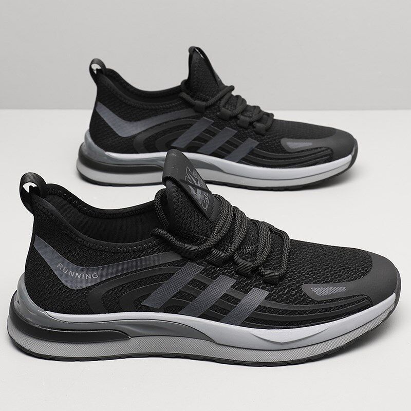 秋季特大码男鞋46透气飞织网鞋47加肥脚胖运动鞋48薄款休闲跑步鞋,流行男鞋,时尚休闲鞋,淘宝优惠券,粉丝福利购,淘宝优惠卷