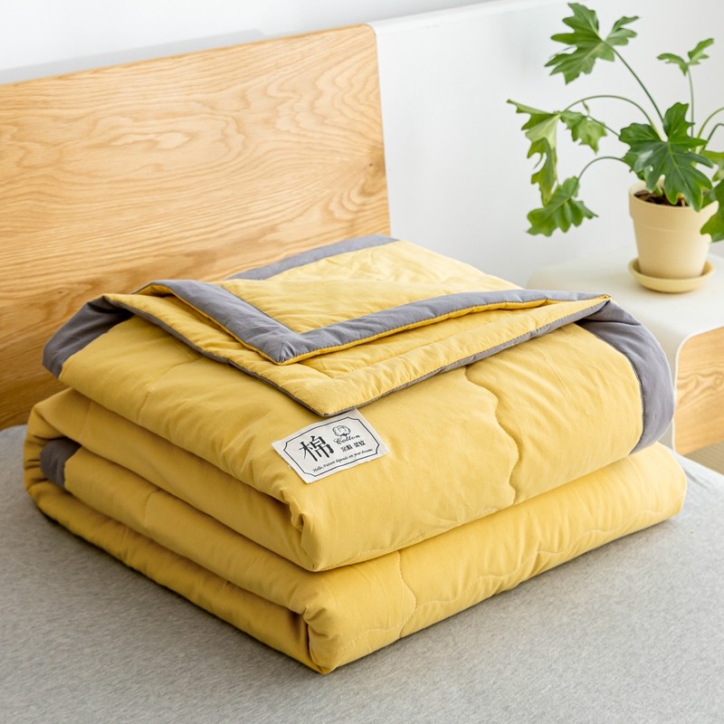 全棉水洗棉夏被空调被夏季纯棉夏B凉被被芯简约纯色薄被子床上用,床上用品,棉花被,淘宝优惠券,粉丝福利购,淘宝优惠卷