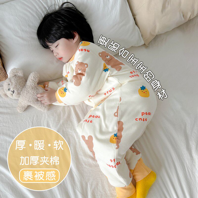 婴儿睡袋秋d冬款加厚纯棉分腿儿童防踢被神器冬季宝宝纯棉连体睡,婴童用品,睡袋/防踢被,淘宝优惠券,粉丝福利购,淘宝优惠卷