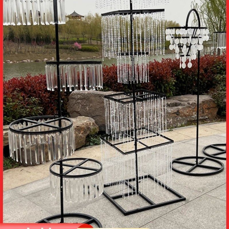 婚庆道具韶华路引装饰珠帘串韩式婚礼婚礼堂布置R方型摆件水晶路,节庆用品/礼品,路引,淘宝优惠券,粉丝福利购,淘宝优惠卷