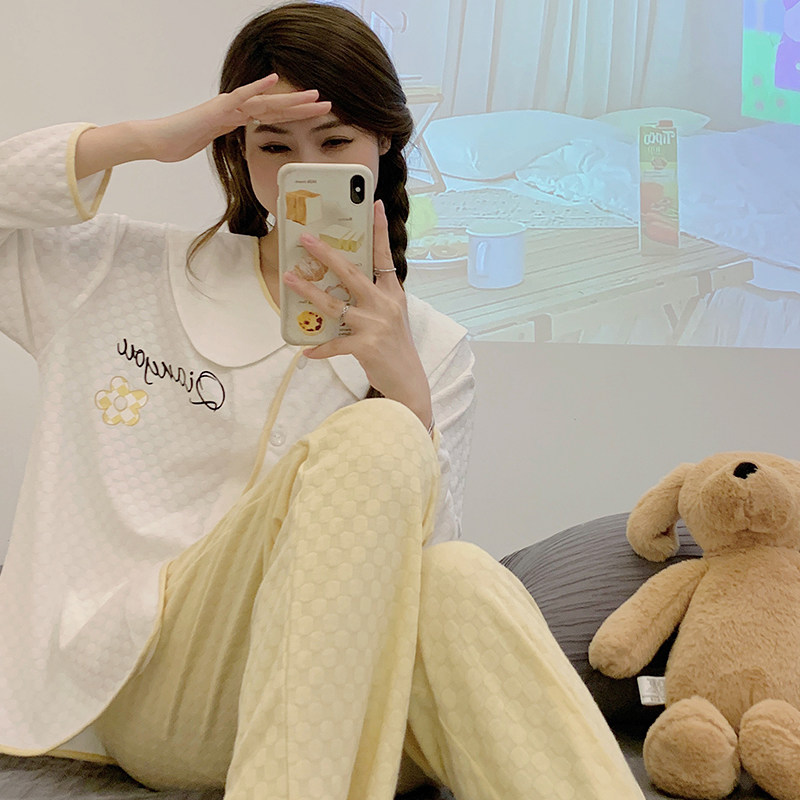 月子服春秋款纯棉产后3月份4孕妇睡衣G女夏季薄款产妇哺乳期家居,孕妇装/孕产妇用品/营养,家居服套装,淘宝优惠券,粉丝福利购,淘宝优惠卷