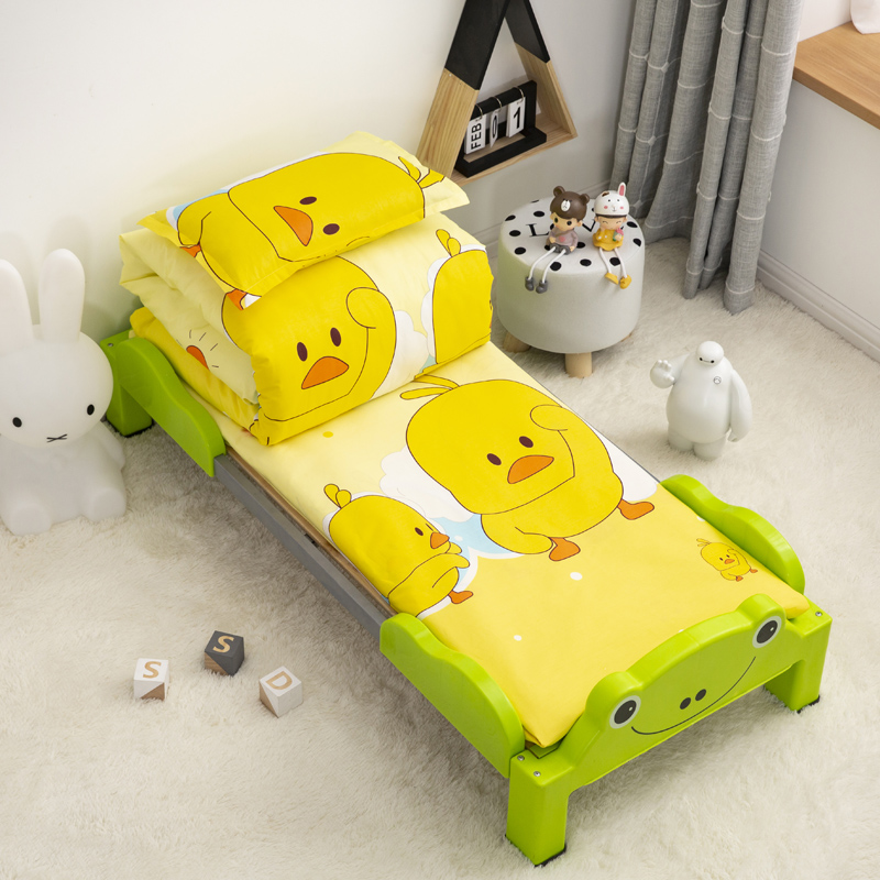 纯棉幼儿园被子三件套儿童u被褥六件套宝宝午睡入园专用床上用品