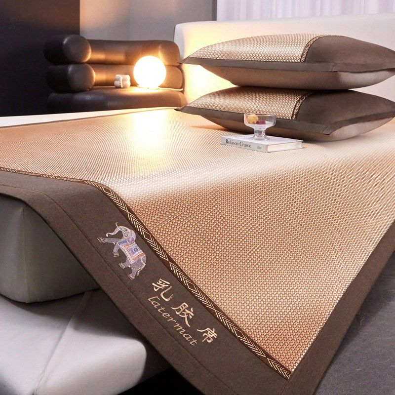 冰丝席三b件套凉席床单夏季2025新款高端冰藤席软席子夏季新款草,床上用品,冰丝席,淘宝优惠券,粉丝福利购,淘宝优惠卷