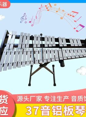 37音铝板琴打击乐器37音马林巴成年人铝板琴手敲琴成人小众专业级