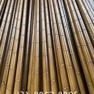 热镀锌钢管竹节管不锈钢烤漆仿竹钢管骨节竹纹木纹管栅栏围栏护栏