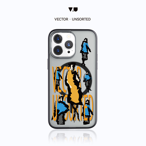 VECTOR UNSORTED模特iPhone12/13/14/15/16/17/Pro/Max原创高级感小众苹果磁吸磨砂透明防摔情侣手机壳