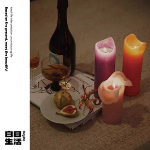 DAYLIFE 艺术开花香薰无烟蜡烛BACKYARD卧室安神助眠小众氛围礼物