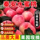 秦安水蜜桃新鲜水果当季 脆甜桃子时令整箱大桃子孕妇毛桃顺丰 包邮